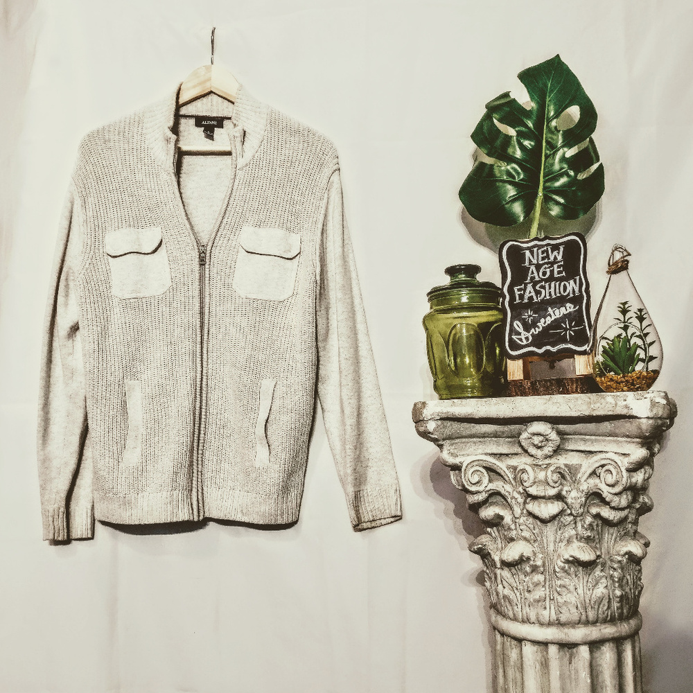 NAF MEDIUM ALFANI KNIT SWEATER